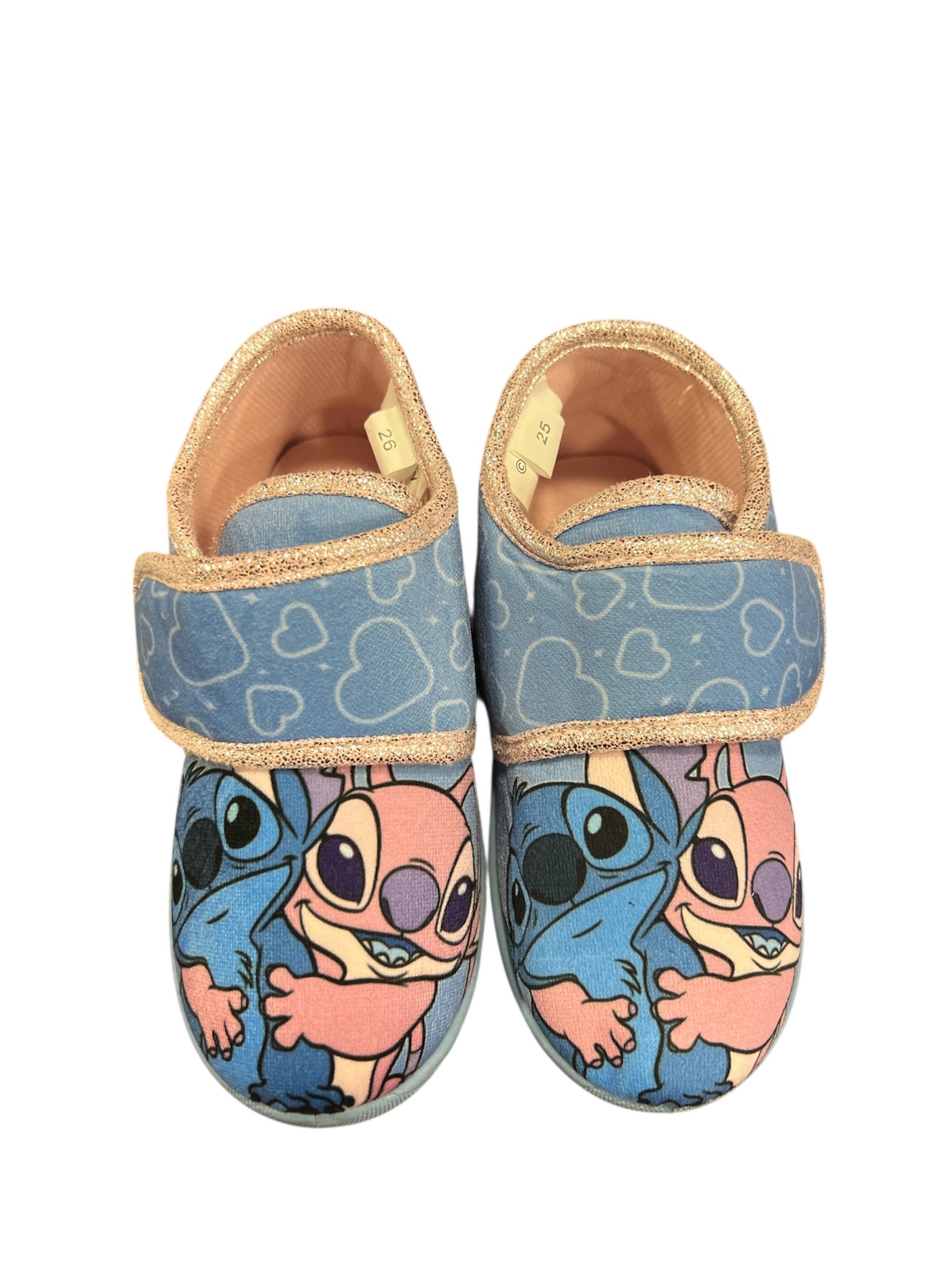 Photoroom_20251008_102655 Παιδικό Παντοφλάκι Stitch and Angel - Image 1